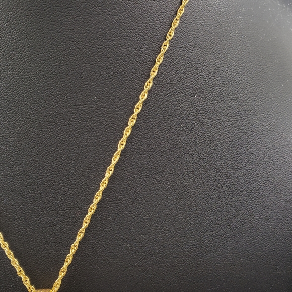 1945 Walking Liberty Half Dollar Pendant with Crystal & Chain - Picture 4 of 8